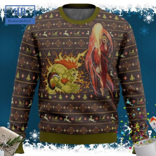 Street Fighter Ken Vs Blanka Ugly Christmas Sweater