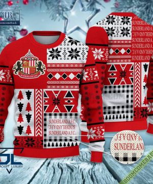 Sunderland AFC Ugly Christmas Sweater, Christmas Jumper