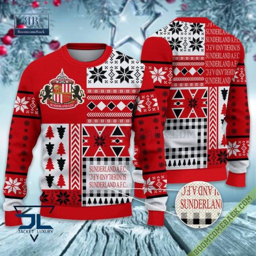 Sunderland AFC Ugly Christmas Sweater, Christmas Jumper