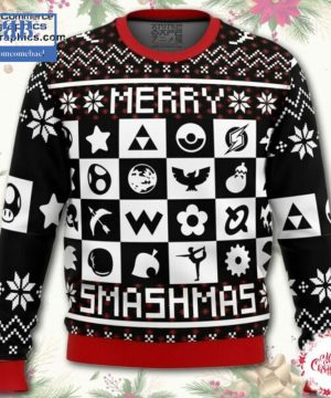 Super Smash Bros Merry Smashmas Ugly Christmas Sweater