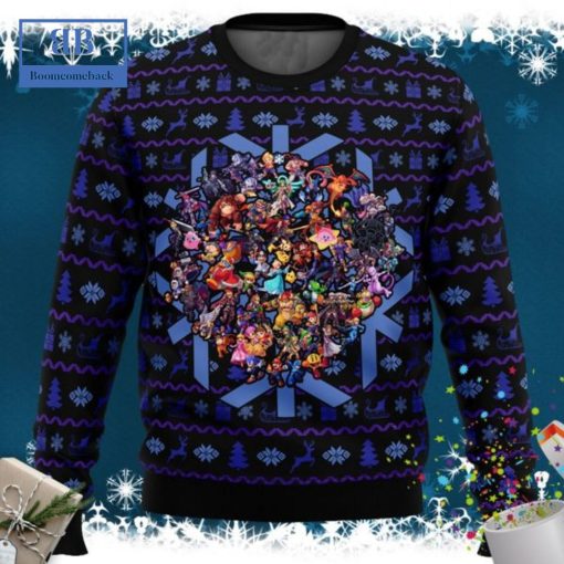 Super Smash Bros Ugly Christmas Sweater