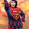 Superman DC Comics 3D Ugly Christmas Sweater Gift For Adult And Kid