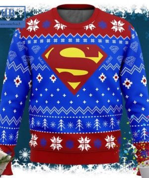 Superman Symbol Ugly Christmas Sweater