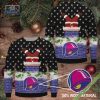 Taco Bell Logo Pattern Ugly Christmas Sweater