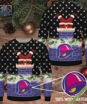 Taco Bell Santa Claus Ugly Christmas Sweater