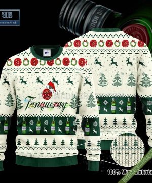 Tanqueray Santa Hat Christmas Ugly Christmas Sweater Hoodie Zip Hoodie Bomber Jacket