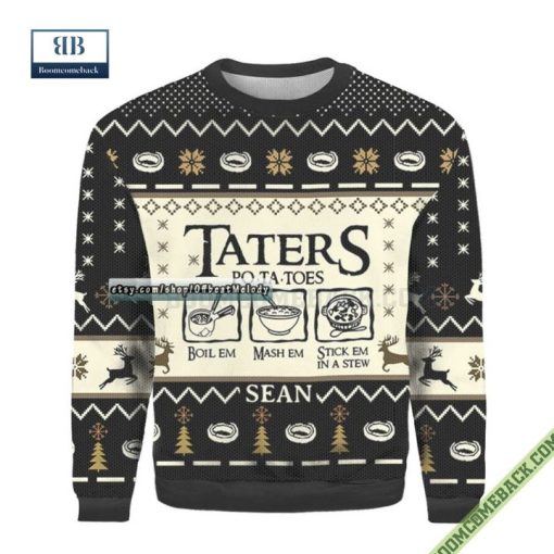 Taters Christmas Ugly Sweater 2022