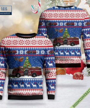 Taylorsville, North Carolina, Central Alexander Fire Department Christmas Sweater Jumper