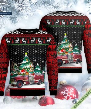 Taylorsville, North Carolina, Vashti Volunteer Fire Department Christmas Sweater Jumper