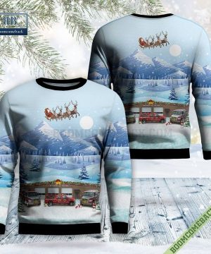 Taylorsville, North Carolina, Wittenburg Fire Department Christmas Sweater Jumper