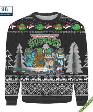 Teenage Mutant Ninja Turtles Ghostbusters Ugly Christmas Sweater