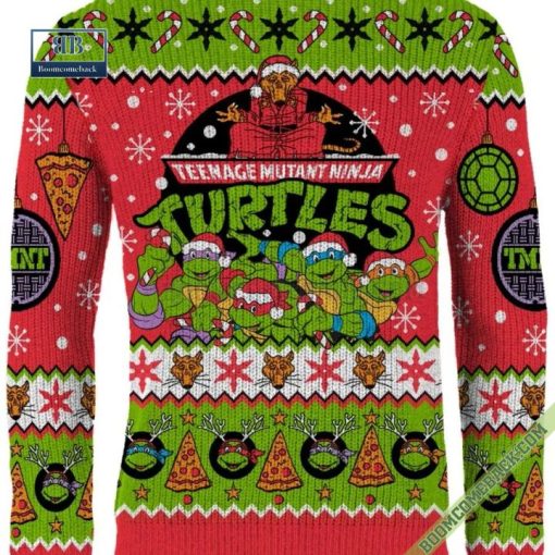 Teenage Mutant Ninja Turtles Merry Christmas Dudes Ugly Sweater Jumper