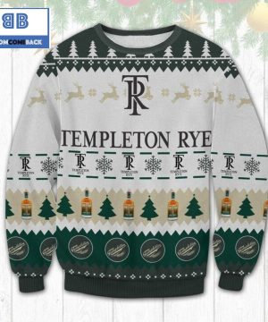 Templeton Rye Whiskey Ugly Christmas Sweater