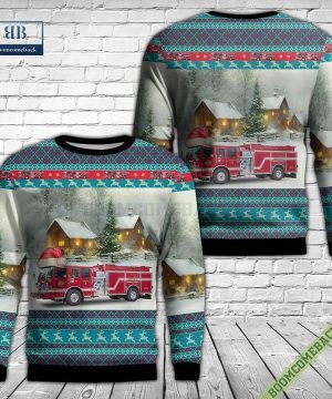 Tennessee, Knoxville Fire Department Christmas Sweater Jumper