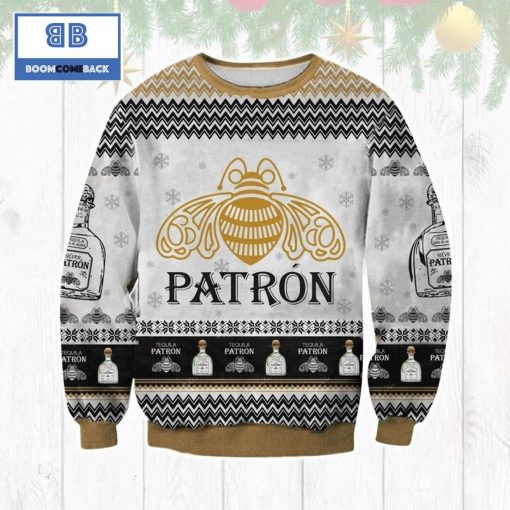 Tequila Patron Ugly Christmas Sweater