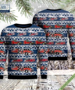 Texas, Bexar County ESD#2 Fire Department Ugly Christmas Sweater