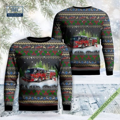 Texas, Lewisville Fire Department Ugly Christmas Sweater