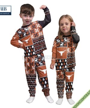 texas longhorns ncaa team family pajamas set 9 8n0Al