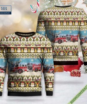 Texas, San Antonio Fire Department Ugly Christmas Sweater