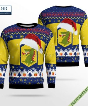 The 404th Maneuver Enhancement Brigade Ugly Christmas Sweater