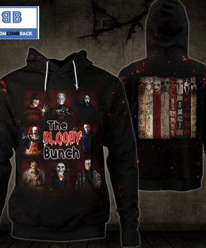 The Bloody Bunch Horrnor Halloween 3D Hoodie