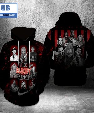 The Bloody Bunch Horror Halloween 3D Hoodie