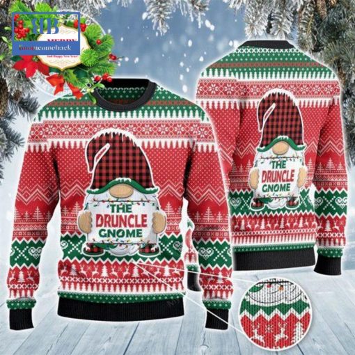 The Druncle Gnome Ugly Christmas Sweater