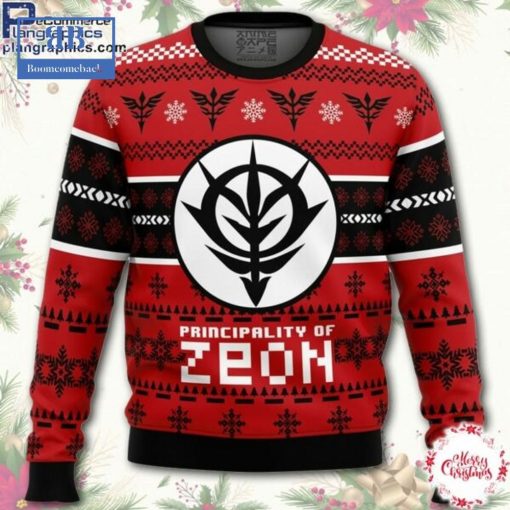 The Gundam Principality Of Zeon Ugly Christmas Sweater