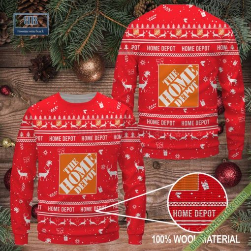 The Home Depot Ugly Christmas Sweater