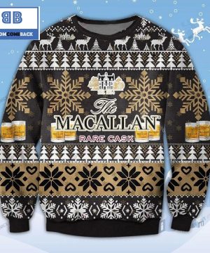 The Macallan Beer Christmas Brown 3D Sweater