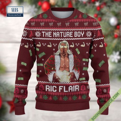 The Nature Boy Ric Flair 3D Christmas Ugly Sweater