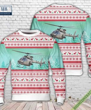 The OH-58F Kiowa Warrior US Army Ugly Christmas Sweater