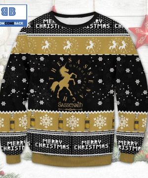 The Sassenach Blended Scotch Whisky Ugly Christmas Sweater