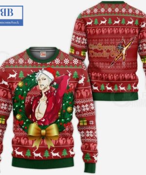 The Seven Deadly Sins Bandit Ban Ugly Christmas Sweater