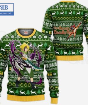 The Seven Deadly Sins Meliodas Devil Ugly Christmas Sweater