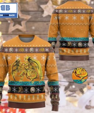 The Winged Dragon Of Ra Yu Gi Oh Anime Custom Imitation Knitted Christmas 3d Sweater