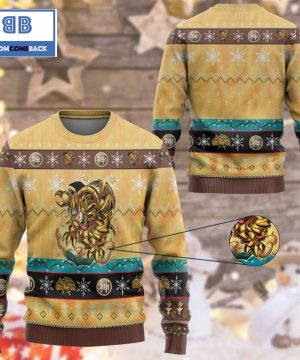 The Winged Toon Of Ra Yu Gi Oh Anime Custom Imitation Knitted Christmas 3d Sweater