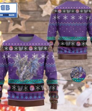 Thunder Dragon Colossus Dragon Yu Gi Oh Anime Custom Imitation Knitted Christmas 3d Sweater