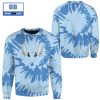 Tie Dye Chikorita Face Pokemon Anime Christmas 3d Sweatshirt