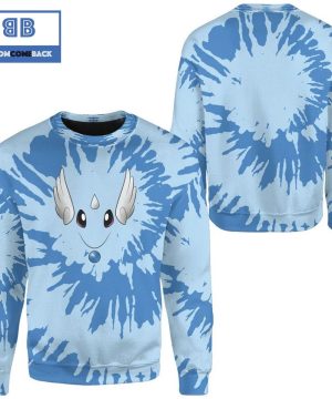 Tie Dye Dragonair Face Pokemon Anime Christmas 3d Sweatshirt