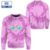 Tie Dye Mimikyu Face Pokemon Anime Christmas 3d Sweatshirt