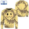 Tie Dye Pikachu Face Pokemon Anime Christmas 3d Sweatshirt