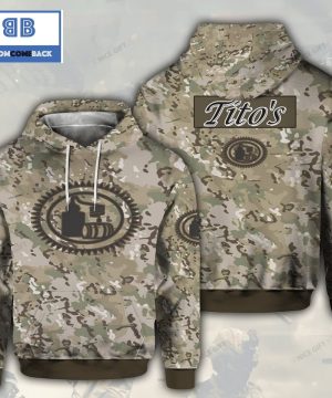 tito handmade vodka camouflage 3d hoodie 2 b3T15