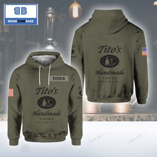 Tito’s Handmade Vodka 3D Hoodie