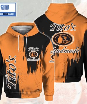 titos handmade vodka black and orange 3d hoodie 2 XuH13