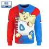 Umbreon Pokemon Anime 3D Christmas Sweatshirt