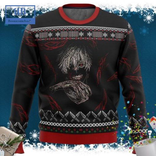 Tokyo Ghoul Dark Kaneki Ugly Christmas Sweater