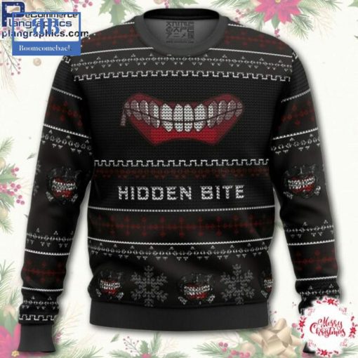 Tokyo Ghoul Hidden Bite Ugly Christmas Sweater