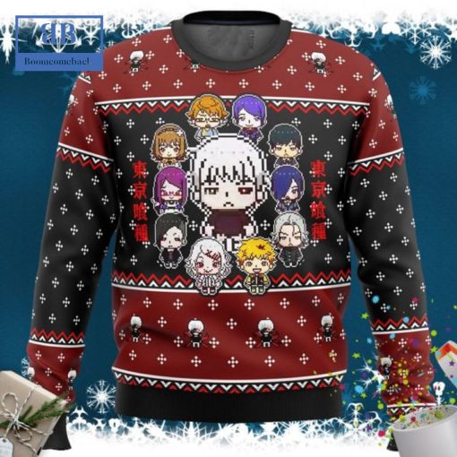 Tokyo Ghoul Sprites Ugly Christmas Sweater