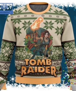 Tomb Raider Ugly Christmas Sweater